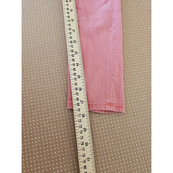 Adriano Goldschmid Jeans Womens 25x28 Pink The Legging Ankle Super Skinny - Picture 9 of 12